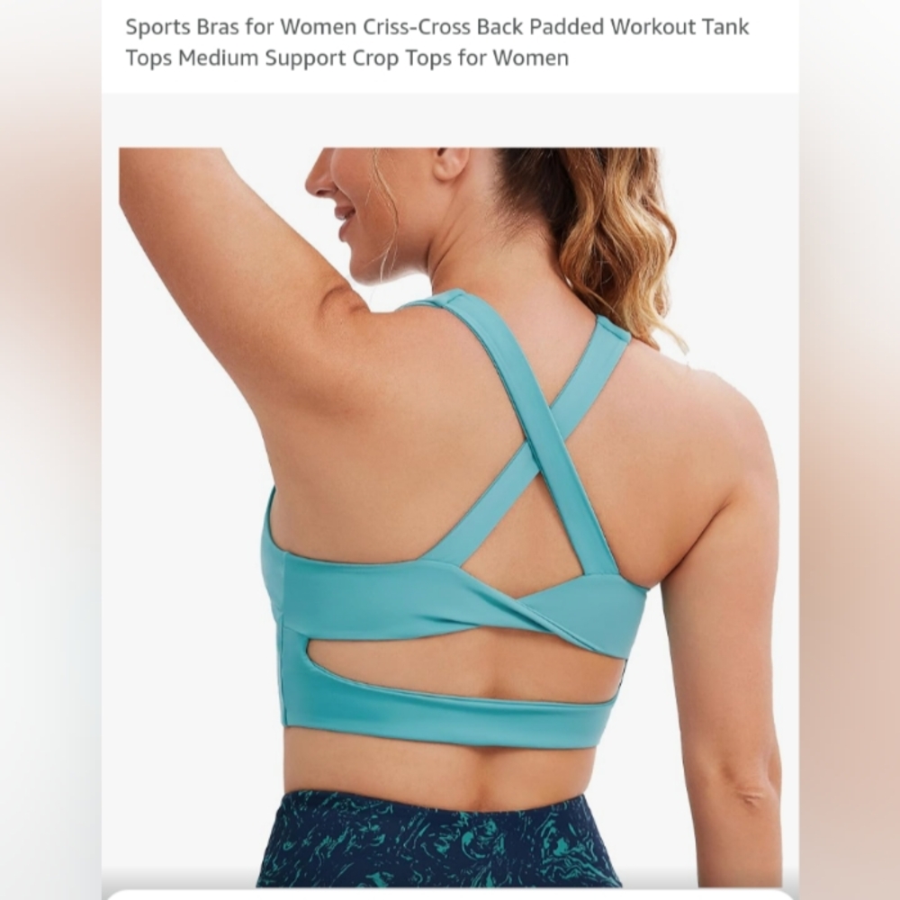 NWT JOYSPELS Sports Bra